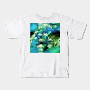 Watercolor landscape Kids T-Shirt